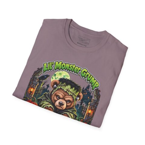 Lil' Monster Grump Tee in Paragon, folded close-up