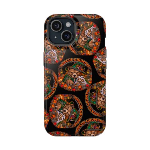Hocus Grump Mag Phone Case for iPhone 15, Glossy