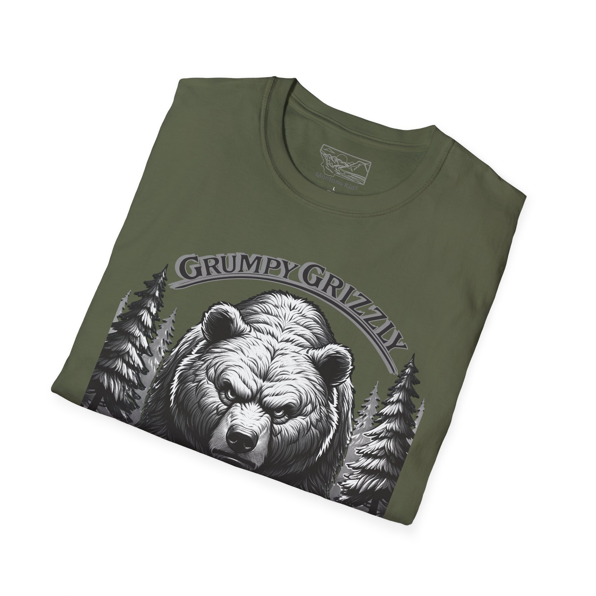Grumpy Grizzly Tee — Adult | Unisex – – Adult by Montana Kid