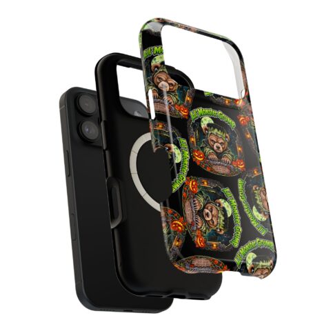 Lil' Monster Grump Mag Phone Case, dual-layer shell and magnetic liner