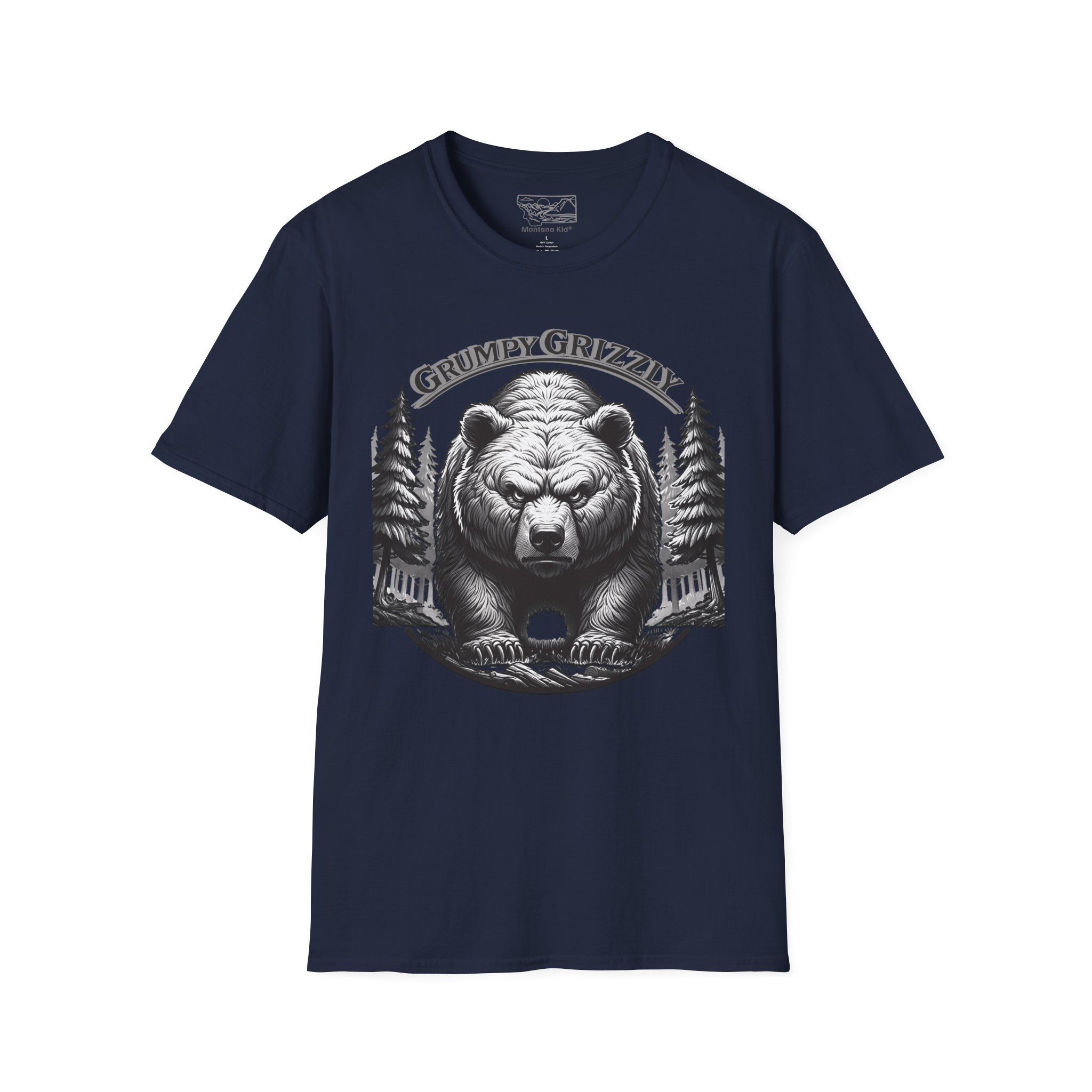 Grumpy Grizzly Tee — Adult | Unisex – – Adult by Montana Kid