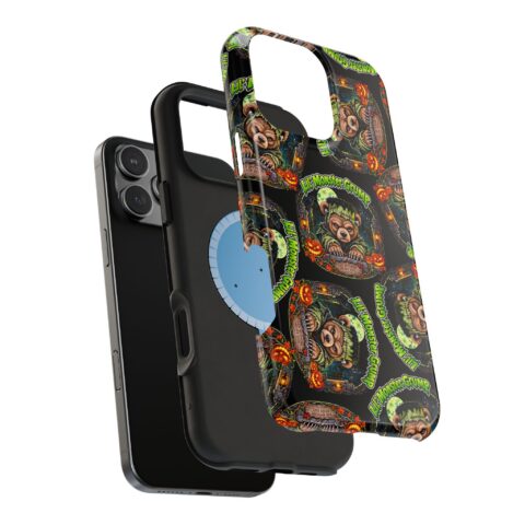 Lil' Monster Grump Mag Phone Case, dual-layer shell and magnetic liner