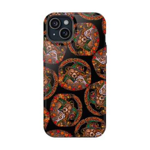 Hocus Grump Mag Phone Case for iPhone 15 Plus, Glossy
