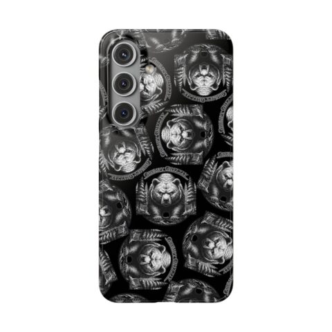 Grumpy Grizzly Snap Case for Samsung Galaxy S24, Glossy