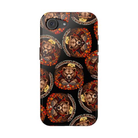 Halloween Grump Mag Phone Case for iPhone 16e, Glossy