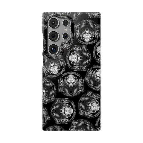 Grumpy Grizzly Snap Case for Samsung Galaxy S24 Ultra, Glossy