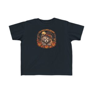 Lil’ Hallows Grump Tee in Black, laid flat