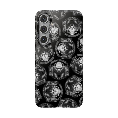 Grumpy Grizzly Snap Case for Samsung Galaxy S24 Plus, Glossy
