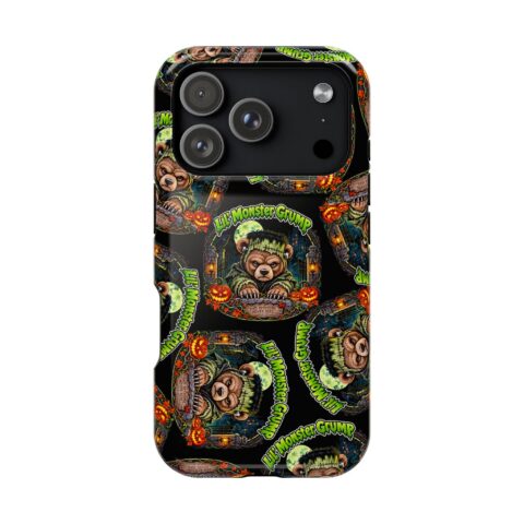 Lil' Monster Grump Mag Phone Case for iPhone 17 Pro, Glossy