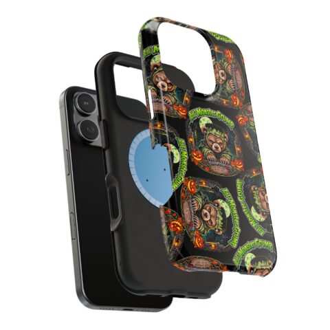 Lil' Monster Grump Mag Phone Case, dual-layer shell and magnetic liner