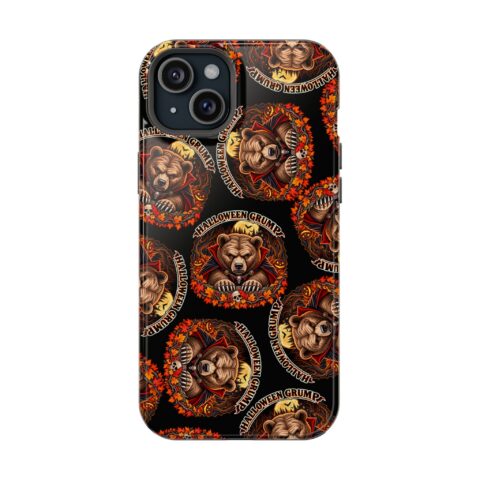 Halloween Grump Mag Phone Case for iPhone 15 Plus, Glossy