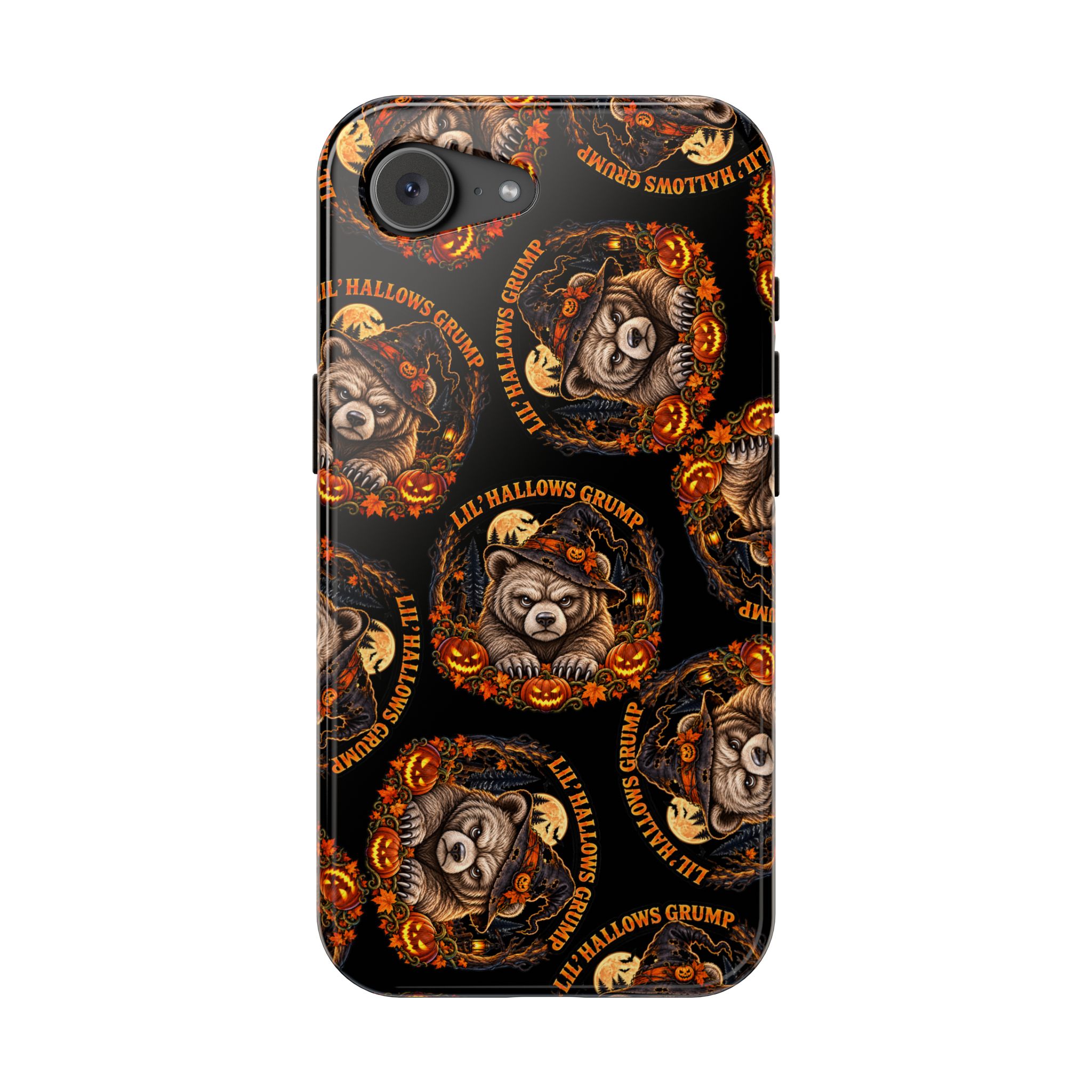 Lil' Hallows Grump Mag Phone Case for iPhone 16e, Glossy