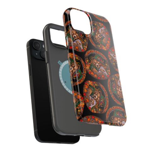 Hocus Grump Mag Phone Case, dual-layer shell and magnetic liner