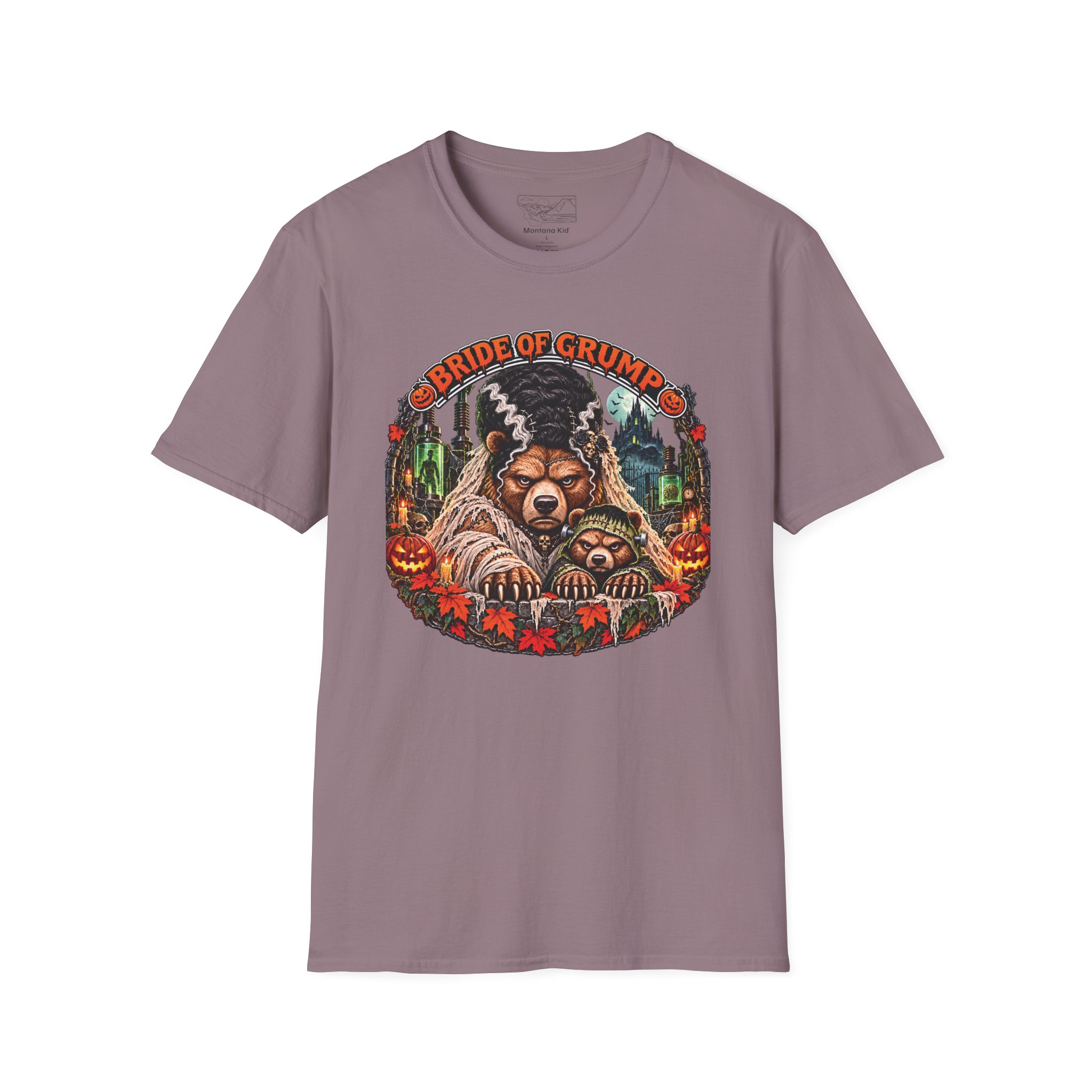 Bride of Grump Tee in Paragon, laid flat