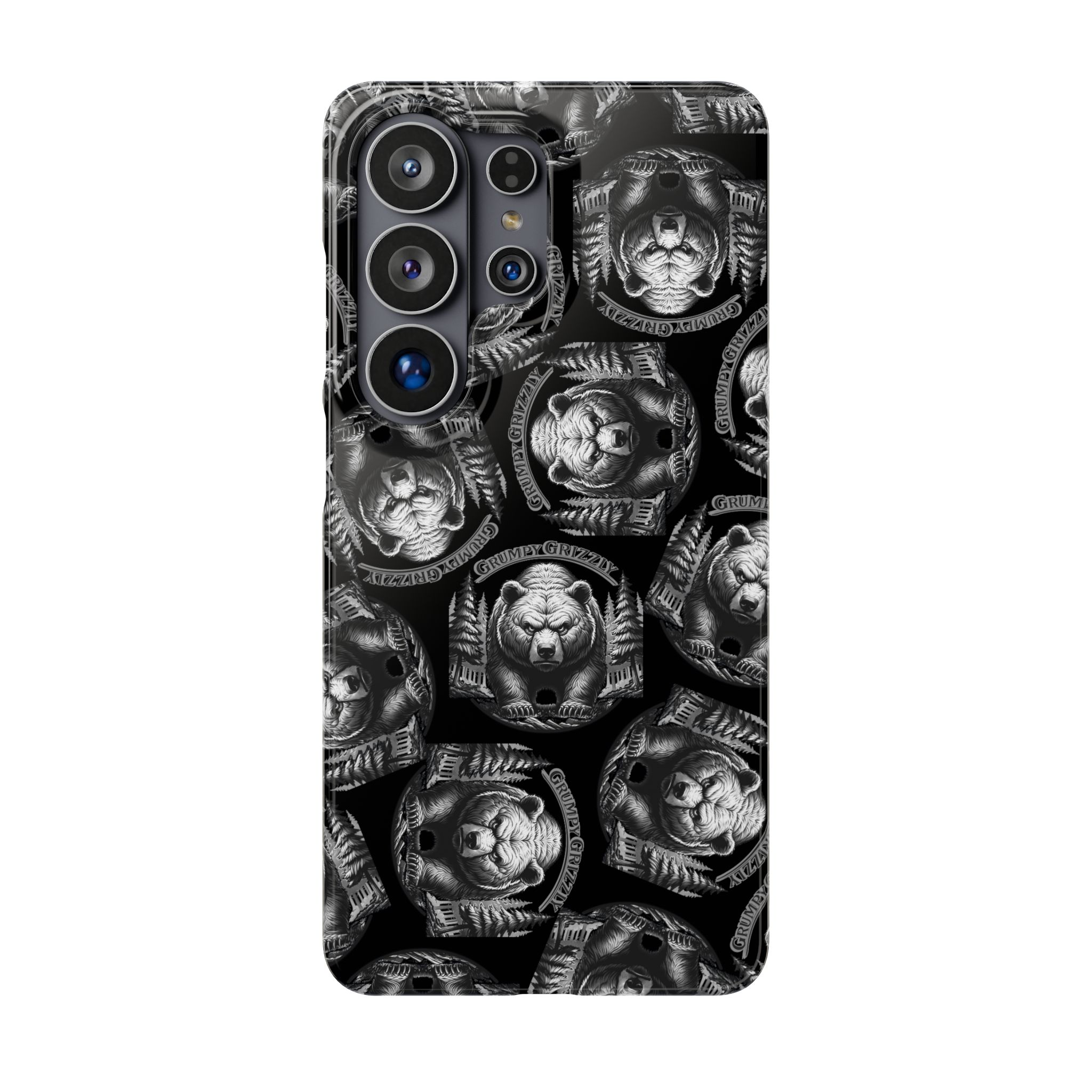 Grumpy Grizzly Snap Case for Samsung Galaxy S26 Ultra, Glossy