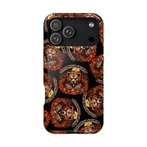 Halloween Grump Mag Phone Case for iPhone 18 Pro and 18 Pro Max, Glossy