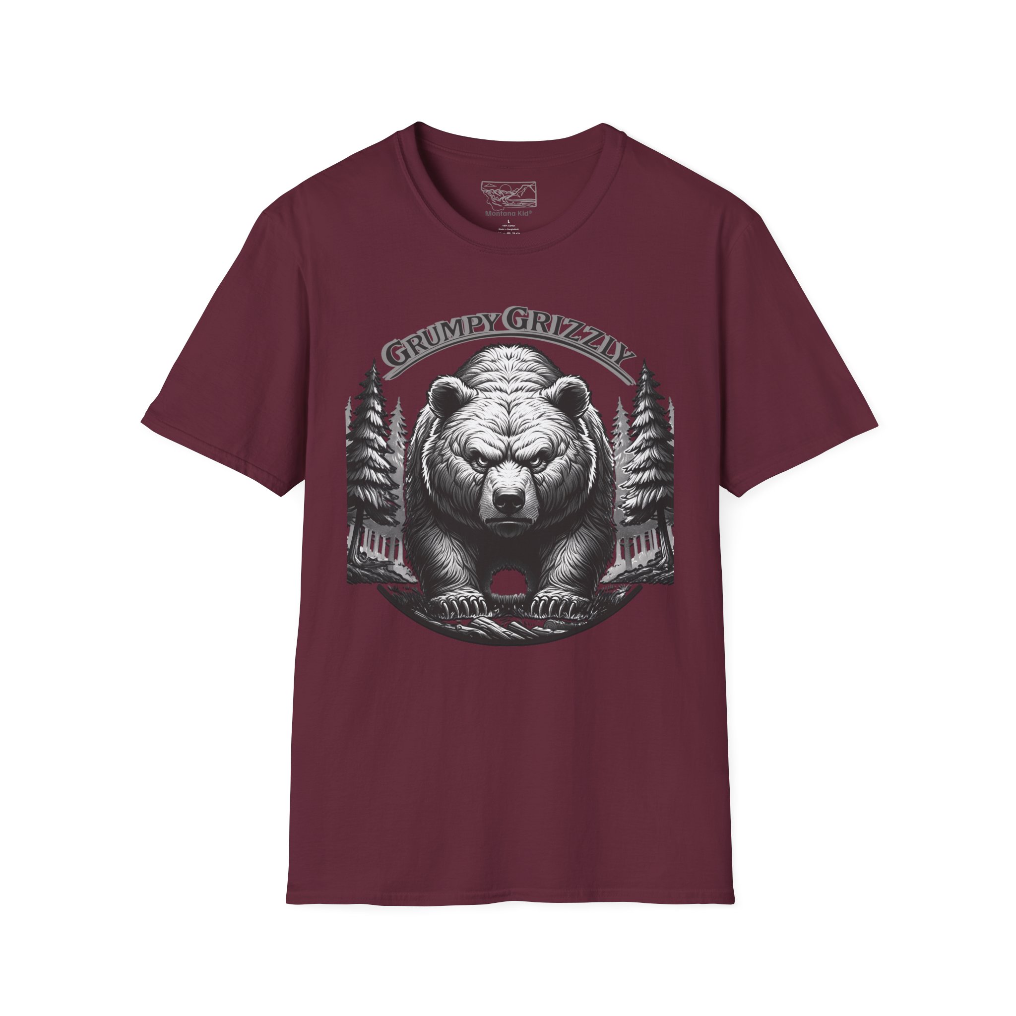 Grumpy Grizzly Tee — Adult | Unisex – – Adult by Montana Kid