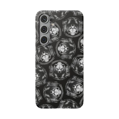 Grumpy Grizzly Snap Case for Samsung Galaxy S24 Plus, Matte