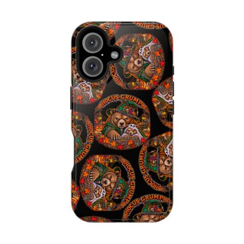 Hocus Grump Mag Phone Case for iPhone 16, Glossy
