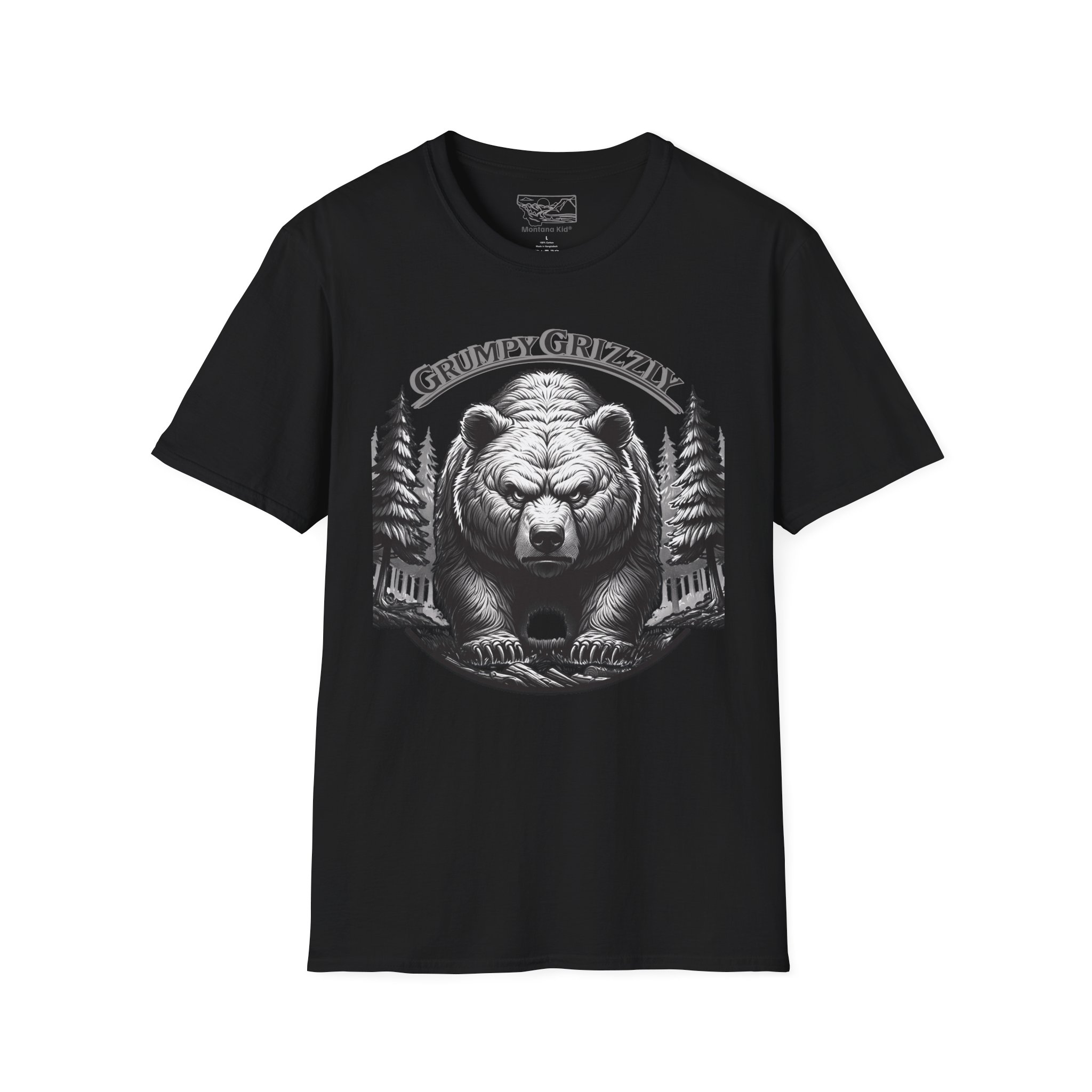 Grumpy Grizzly Tee — Adult | Unisex – – Adult by Montana Kid