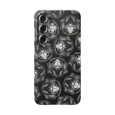 Grumpy Grizzly Snap Case for Samsung Galaxy S25, Matte