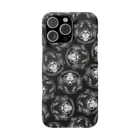 Grumpy Grizzly Snap Case for iPhone 16 Pro Max, Matte