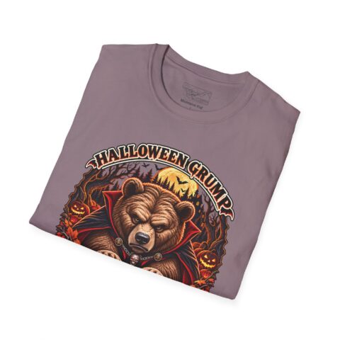Halloween Grump Tee in Paragon, folded close-up
