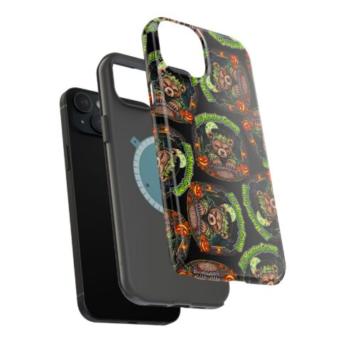 Lil' Monster Grump Mag Phone Case, dual-layer shell and magnetic liner