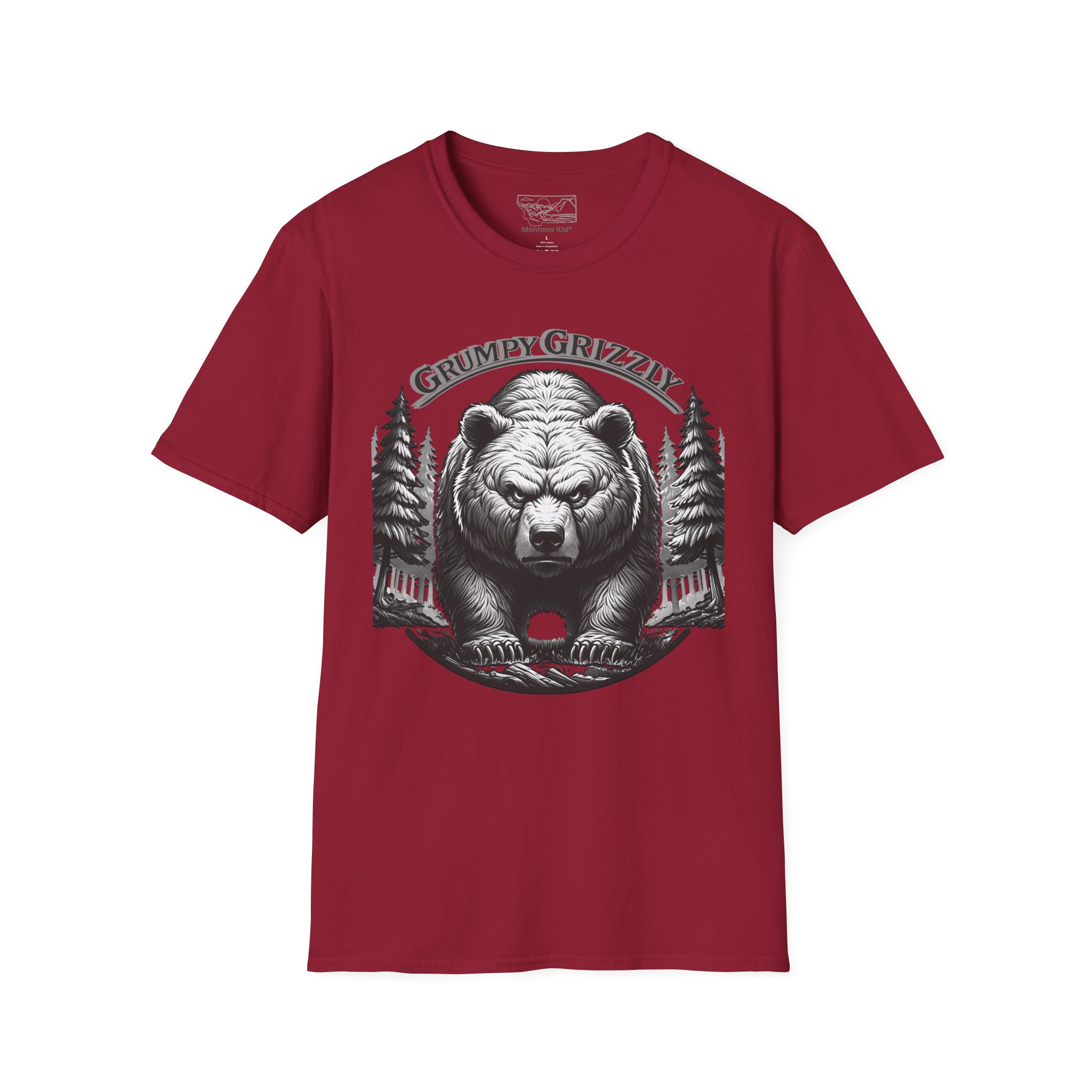 Grumpy Grizzly Tee — Adult | Unisex – – Adult by Montana Kid