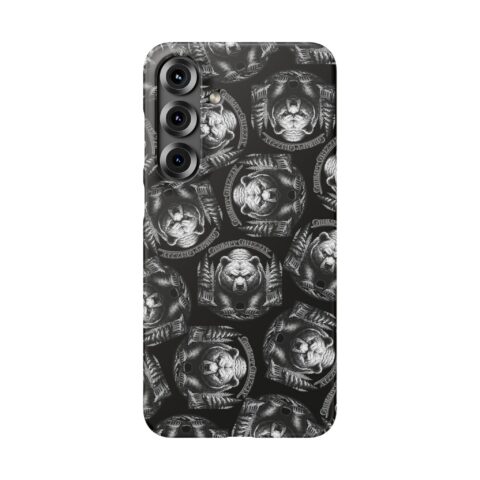 Grumpy Grizzly Snap Case for Samsung Galaxy S25 Plus, Matte