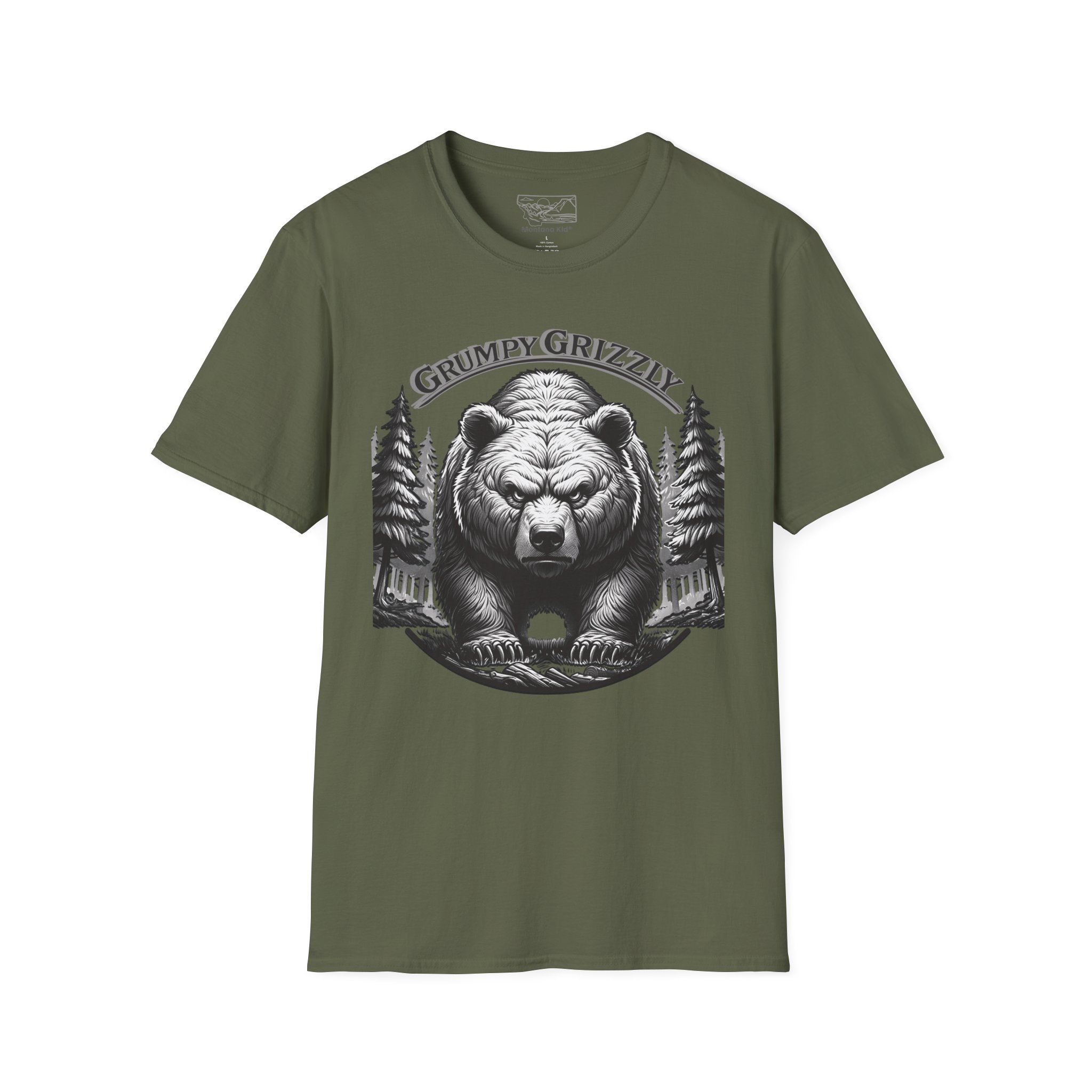 Grumpy Grizzly Tee — Adult | Unisex – – Adult by Montana Kid